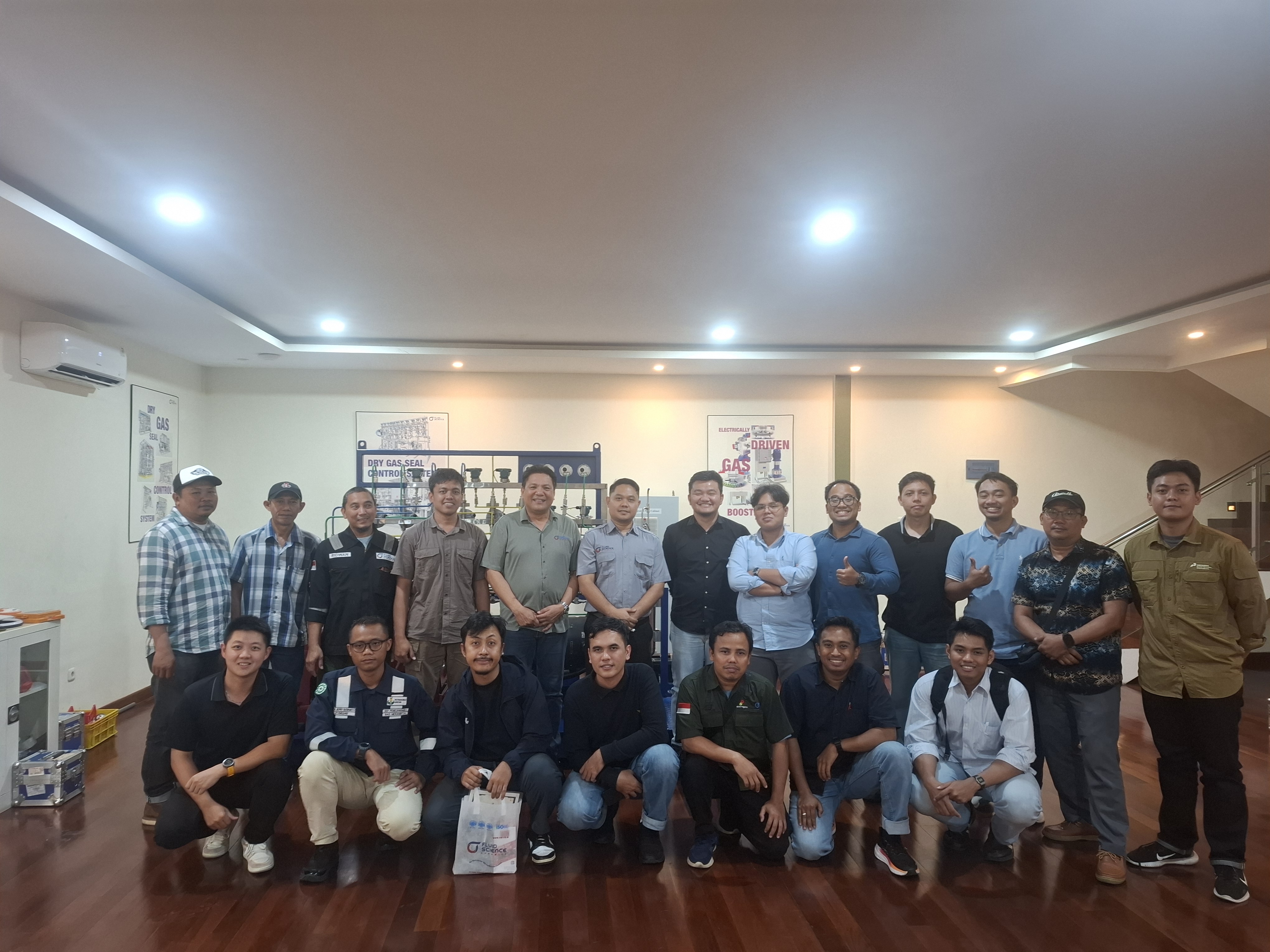 We are pleased to wrap up DGS Training Batch 5, held on 3–6 August 2026 at PT Fluid Science Dynamics Indonesia (FSDI).

Over four days, participants explored key aspects of Dry Gas Seal (DGS) technology and DGS Support Systems, combining technical theory with practical insights and facility-based learning.

The training covered:
🔹 Dry Gas Seal fundamentals and operating principles
🔹 DGS components and support systems
🔹 Seal gas and separation systems
🔹 Troubleshooting and maintenance considerations
🔹 Practical applications and case discussions

Beyond the technical sessions, the training provided a valuable platform for knowledge exchange, professional networking, and sharing real-world experiences across the industry.

“Great training starts with great people — those who share knowledge, ask questions, exchange experiences, and inspire each other to grow.”

A sincere thank you to all participants, trainers, and everyone involved in making DGS Training Batch 5 a meaningful and successful learning experience.

We look forward to welcoming you to our upcoming training programs!
